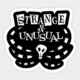 Strange & Unusual Sticker